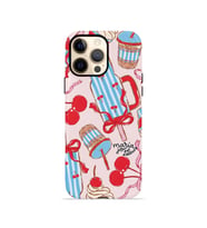 iPhone 12 Pro Vorian Çift Katmanlı Kılıf Dolce Cherry Picnic
