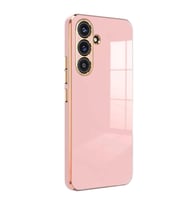 Samsung Galaxy S25 Kılıf Volet Silikon - Pembe