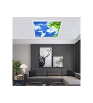 Hd Led Aydınlatma - 60watt - 60cm X 60cm - Ev Avize -tavana Yapışık Model- Kolay Montaj Avize