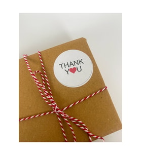 Thank You 4cm Yapışkanlı Sticker Etiket