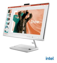 Lenovo IdeaCentre AIO 3 24IAP7 F0GH01GBTR i5-12450H 16 GB 512 GB SSD UHD Graphics 23.8" Full HD All in One PC - OUTLET (Beyaz)