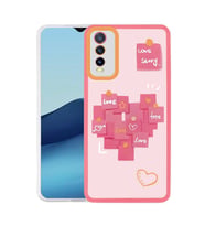 Vivo Y11S Kılıf Zore M-Fit Desenli Kılıf Love Story No2