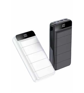 Powerbank 50.000 Mah Dijital Göstergeli Taşınabilir 4 Portlu Hızlı Powerbank