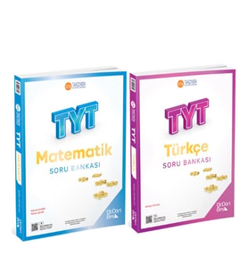 Üç Dört Beş TYT Türkçe ve Matematik Soru Bankası 2 Kitap Set
