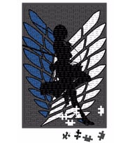 Attack On Titan Mikasa Puzzle 240 Parça Yapboz