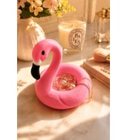 3D Baskı Flamingo Takılık Takı Standı Yüzüklük Kolye Küpe Organizer Masa Raf Dekoru Hediyelik
