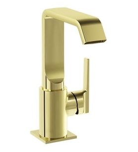 Vitra Suit A4261674 Lavabo Bataryası, Yandan Soft Altın (Çok Renkli)