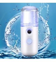 Menekşe Yağı Taşınabilir Mini Atomizer Dezenfektan Serinletici Aromaterapi Difüzör