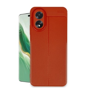 Oppo A38 Kılıf Auto Focus Kapak - Kırmızı