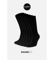 6 Lı Mısırlı Erkek Bambu Dikişsiz Koku Yapmayan Soket Çorap