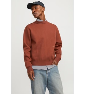 JORVESTERBRO KNIT CREW NECK SN (Kiremit)