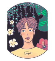 Tropıcal Jhope Bts Fanart 2019 Festa Kata R. Tablo Ahşap Poster Dekoratif Kod254