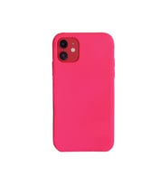 iPhone 11 ile Uyumlu Cappy Silikon Kılıf Pembe