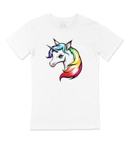 Renkli Unicorn Tişört