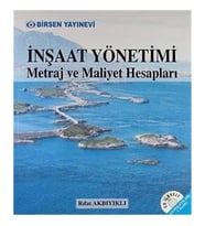 İnşaat Yönetimi Metraj Ve Maliyet Hesabı (Krem)