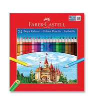Faber Castell Redline Kuru Boya Karton Kutu 24'li