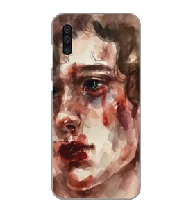 Samsung Galaxy A70 Uyumlu Aesthetic Tasarımlı Şeffaf Telefon Kılıfı