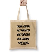 Che Guevara Quotes Gift - Vintage Retro Rainbow Style Bez Çanta Uzun Saplı