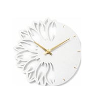 NYX Modern Asimetrik Ahşap Duvar Saati 40 CM.