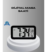 Northcity Dijital Masa Saati Sensörlü Aydınlatmalı Alarm ve Sıcaklık Ölçerli