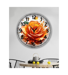 Bilge Tasarım Retro Duvar Saati 35 X 35 Cm (Karışık)