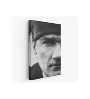 Atatürk Portre Tablosu Mustafa Kemal Atatürk Dekoratif Kanvas Tablo-FS-142