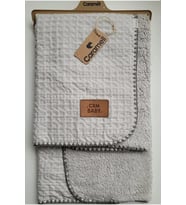 İncibaby Pike Welsoft Çift Taraflı Bebek Battaniyesi 85x90 Cm Yeni Sezon