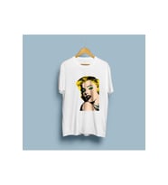 Oversize Marilyn Monroe Tablo Tasarım Unisex T-shirt