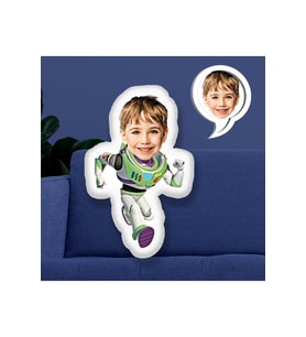 Kişiye Özel Fotoğraflı Buzz Lightyear Yastık 115606 30 cm
