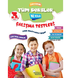 3. Sınıf Tüm Dersler Çek-Kopar Ne Kolay Çalışma Testleri