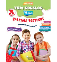 3. Sınıf Tüm Dersler Çek-Kopar Ne Kolay Çalışma Testleri