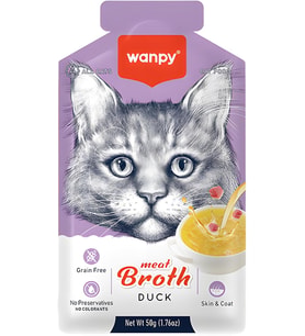 Ördek Etli Tahılsız Kedi Çorbası 50gr x 12 Adet