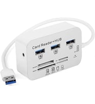 3xUSB 3.0 HUB ve Çoklu Harici Kart Okuyucu