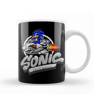 Sonict The Hedgehog Sonic Fly Kupa Bardak Porselen