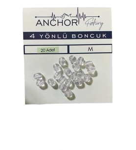 Anchor 4 Yollu Boncuk M Beden 20 li Paket