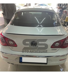 Volkswagen VW CC Bagaj Üstü Slim Spoiler Piano Black Parlak Siyah