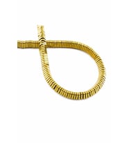 Hematit Doğal Taş Parlak Gold Üçgen Rondela Kesim 6x1mm Dizi [AA]