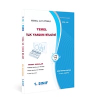 Egem Yayınları AÖF 1. Sınıf Temel İlk Yardım Bilgisi Güz-Bahar Ortak Konu Anlatımlı Soru Bankası (Çok Renkli)