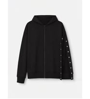 LCW Limitless Siyah Kolay Giyilebilir Unisex Çocuk Fermuarlı Sweatshirt