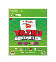 Tonguç Yayınları 7. Sınıf Yazılı Denemeleri 1. Dönem 1 Ve 2. Yazılı(25)