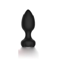 Telefon Kontrollü Full Covered Rubber Rose anl tıkac – Siyah