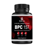 Nordic Labs BPC 157 – 0,5 mg BPC + 300 mg D-Mannitol  60 Kapsül – Yenilenme ve İyileşme Desteği