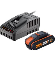WORX WA3601 20Volt 2.0Ah. PowerShare Li-ion Akü ve Akü Şarj Cihazı