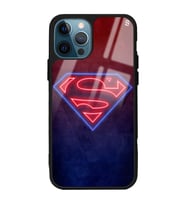 iPhone 11 Pro Neon Superman Tasarımlı Glossy Telefon Kılıfı
