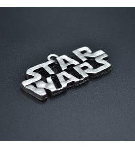 Star Wars Kolye Ucu - Antik Gümüş Kaplama - Kod:71
