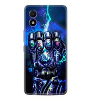 TCL 303 Kılıf Silikon Desen Özel Seri Thunder Play 1760