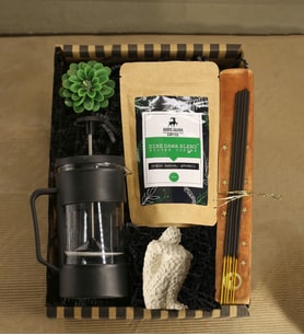 French Press & Filtre Kahve & Obje & Tütsü Tabağı & Tütsü Hediye Seti