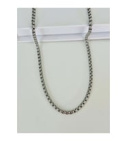 UNİSEX İÇ İÇE GEÇMELİ ÇELİK KOLYE 68CM-3MM ACR9364 (Gümüş)