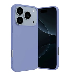 iPhone 17 Pro Max Nano içi Kadife Silikon - Lila