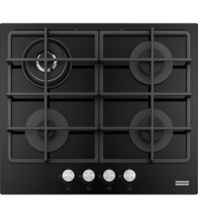 FRANKE SMART FHSM 604 3G DC BK C Black Glass Cam Ocak (Siyah)